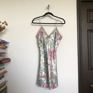 Vintage Victoria’s Secret Floral Satin Nightgown